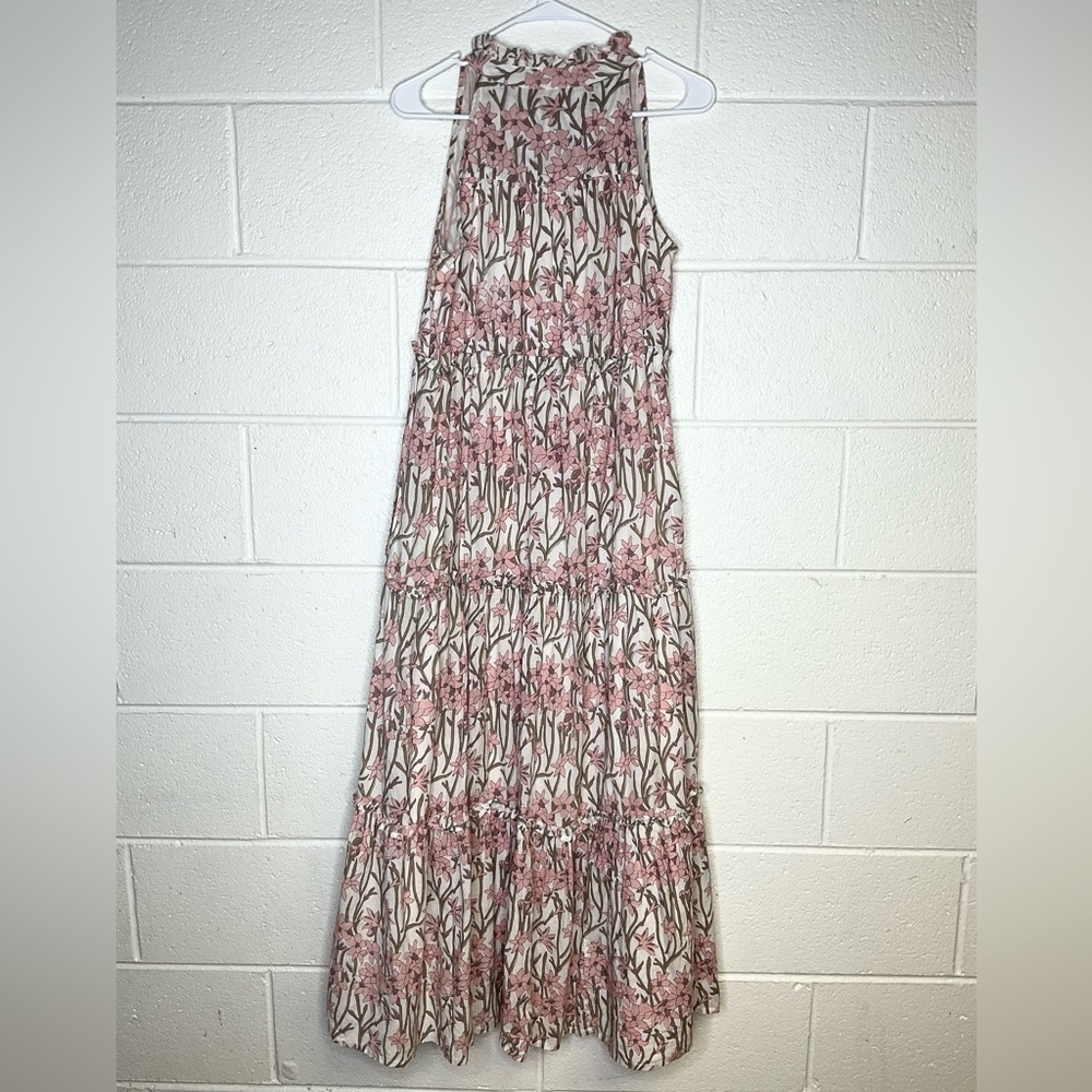 < SLV Floral Print Maxi Dress > - Picture 3 of 3